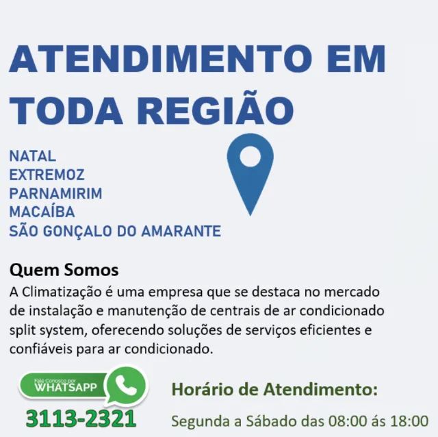 Instalação de Ar Condicionado Split (A Partir R$ 280) Whats 84 3113-2321 - Foto 6