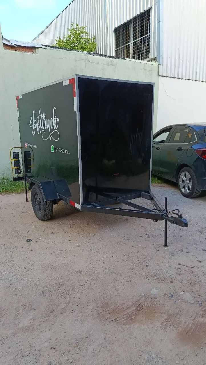 Reboque baú emplacado  - Foto 2