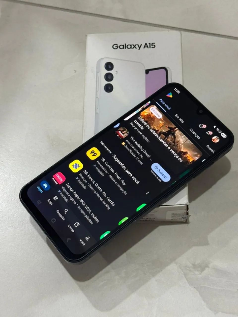Galaxy A15 128GB na caixa - Foto 5