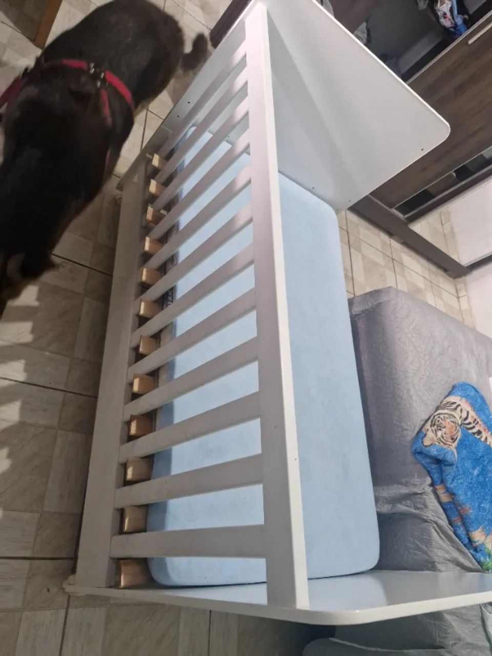 A venda berço com 1  ano de uso - Foto 3