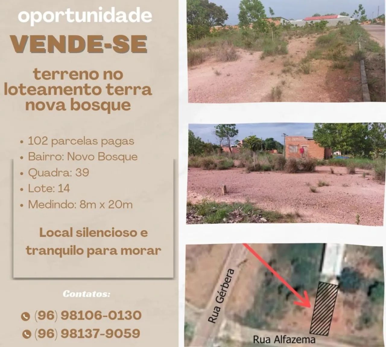 Vendo lote 