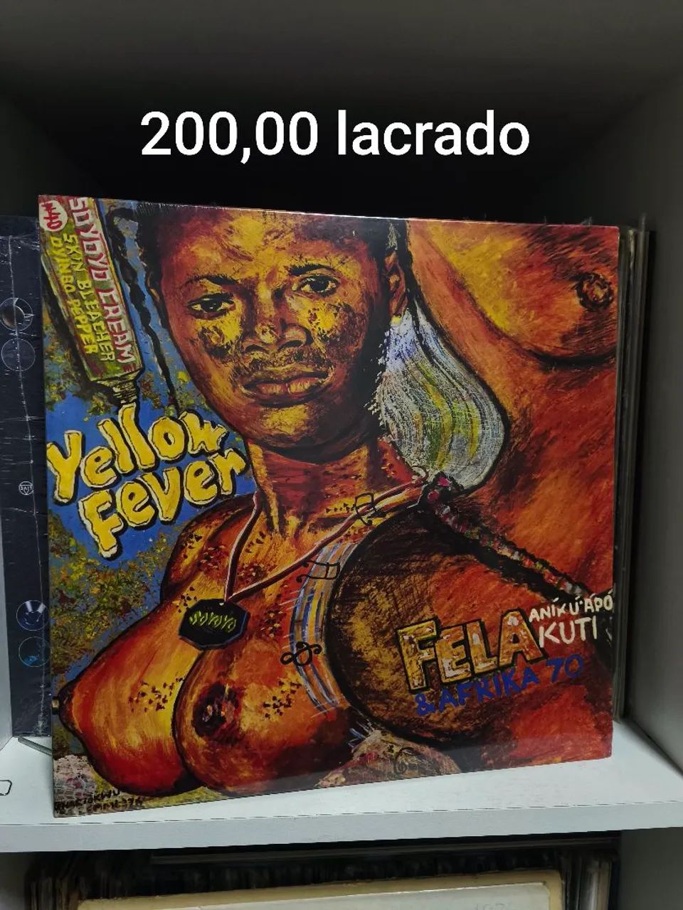 LP fela kuti importado lacrado 