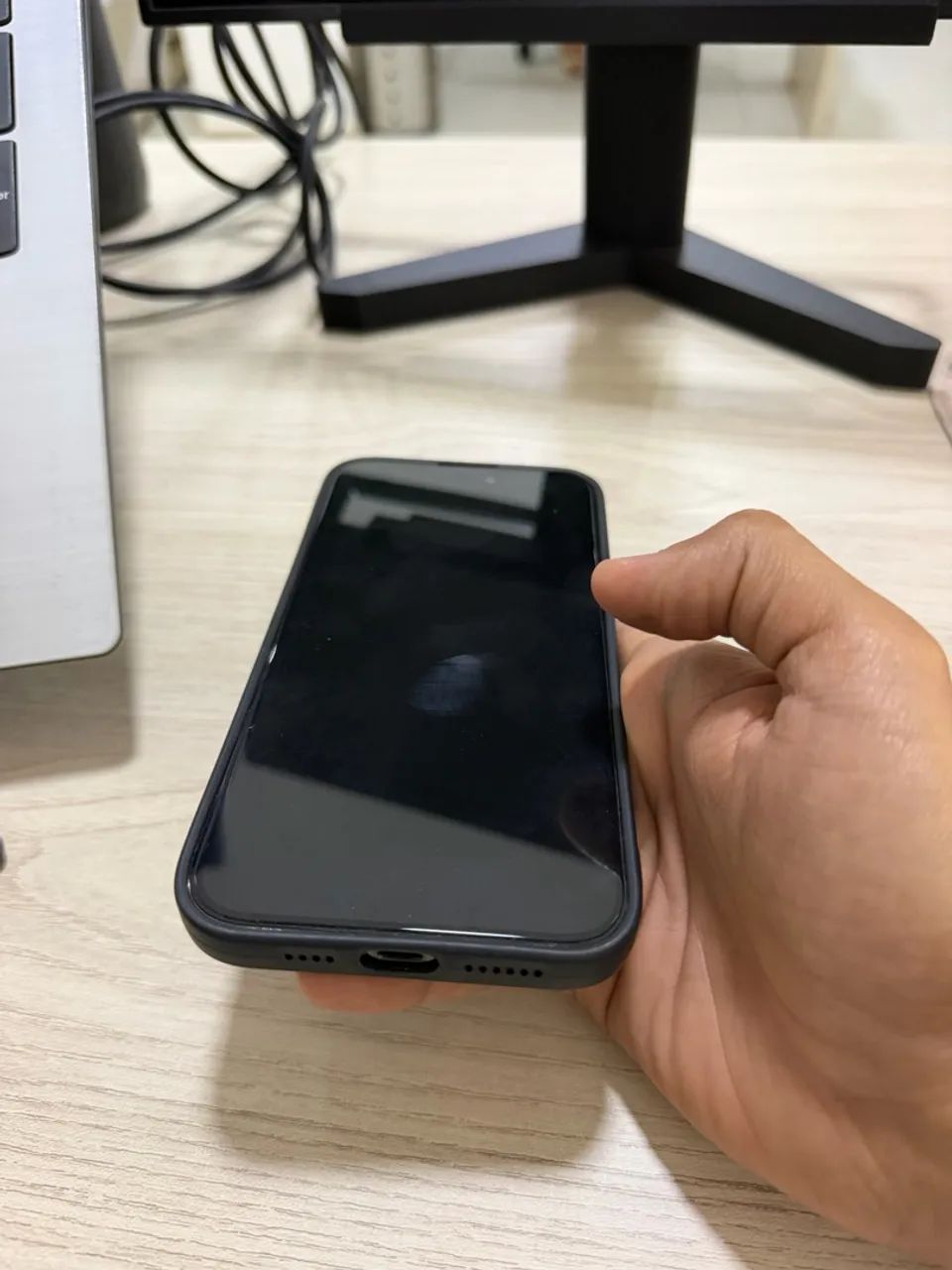 iPhone 14 Pro Max - Space Black - Bem Conservado - Foto 2
