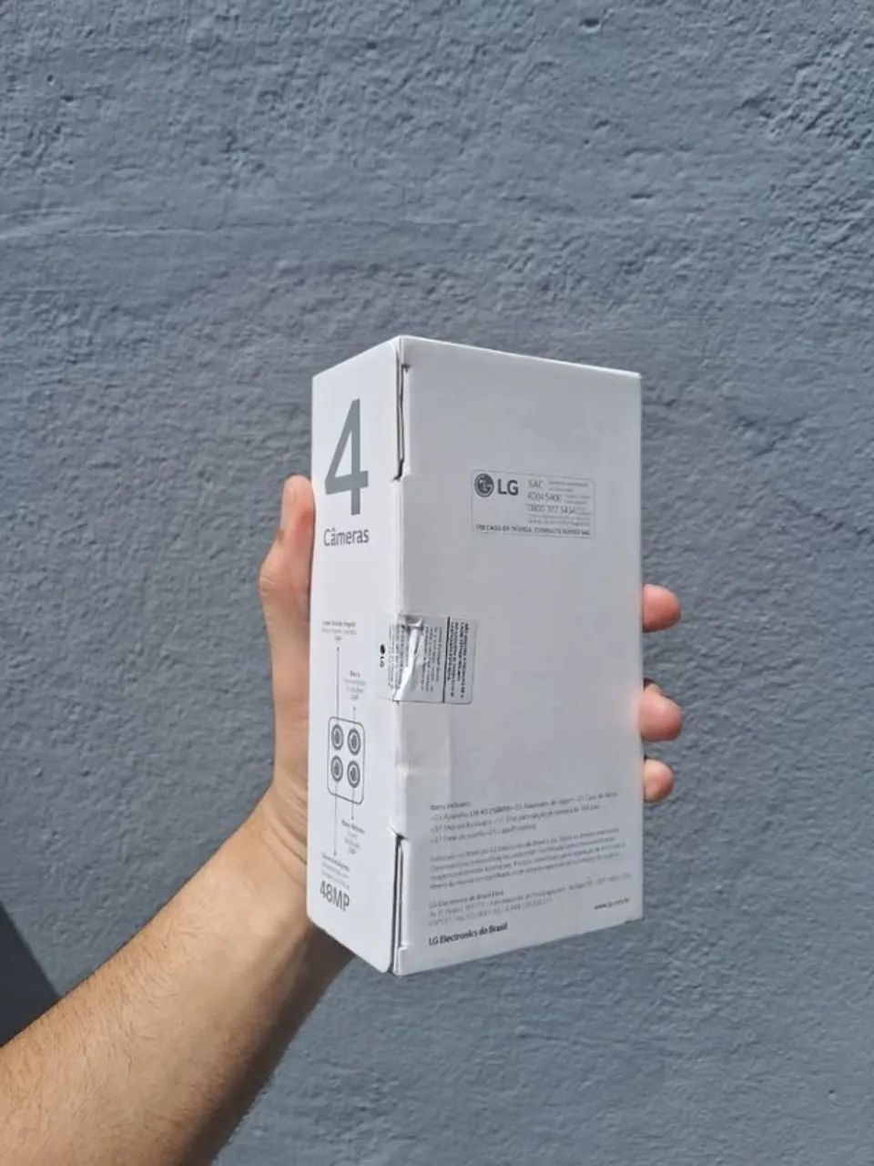LG K62+ 128GB Branco NOVO - Foto 2