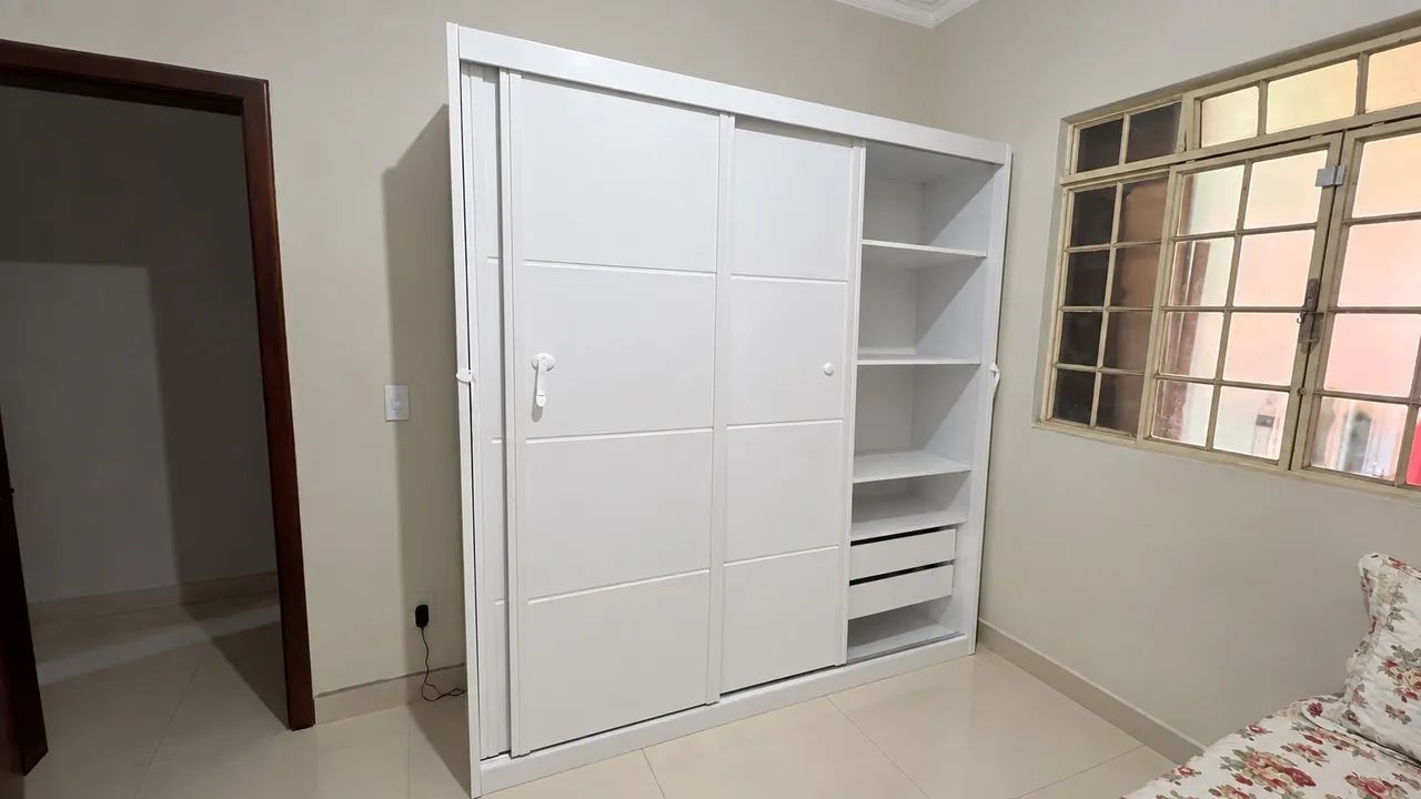 Guarda roupa 100% MDF Portas de Correr - Foto 3