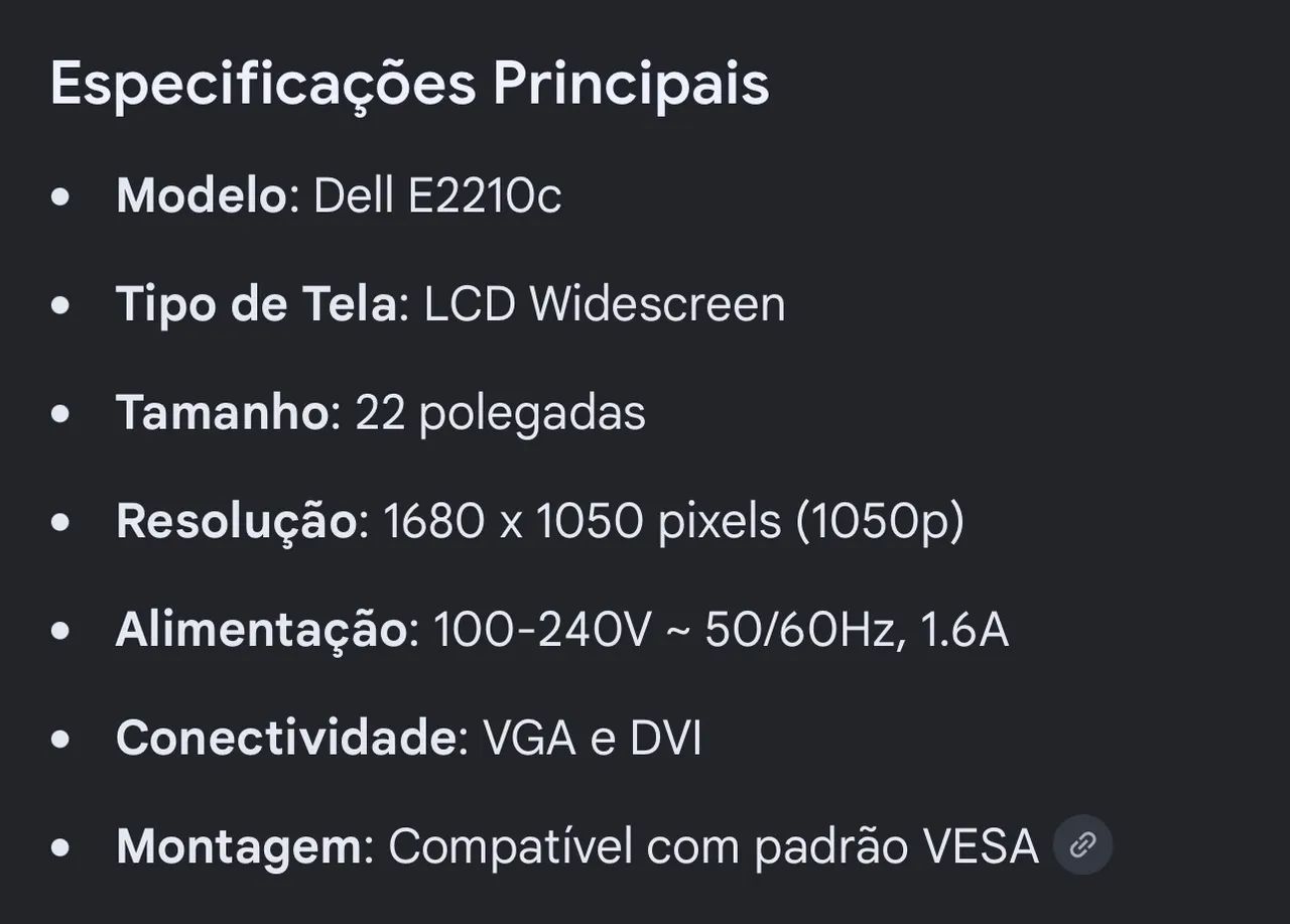 Monitor Dell 22 polegadas  - Foto 4