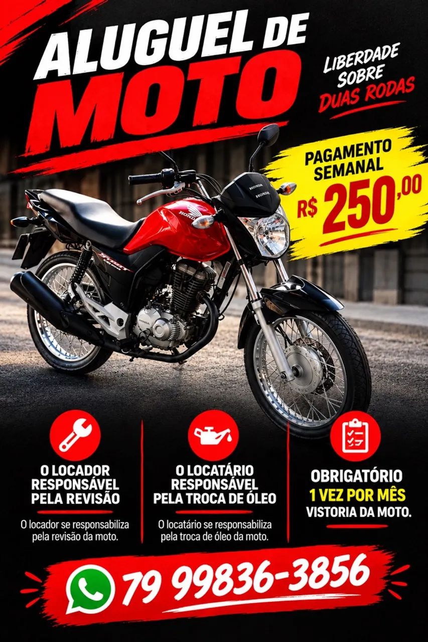 Aluguel de moto 