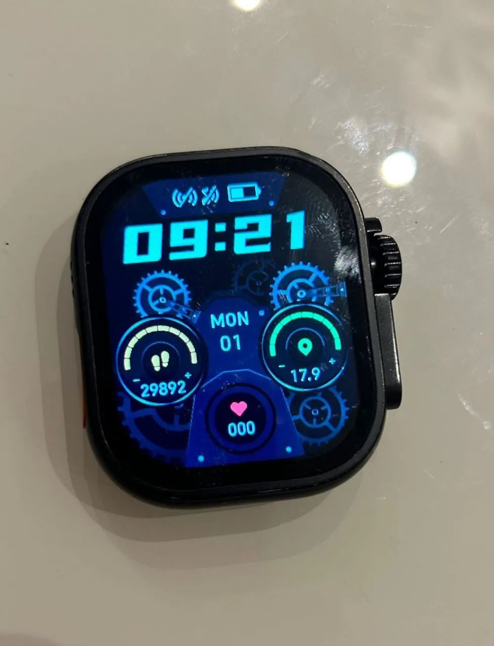 Relógio Smartwatch com pulseiras  - Foto 2