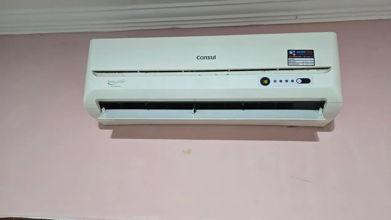 Ar condicionado consul 9000 btus (funcionando)