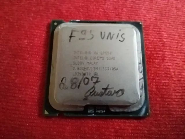 Processador Intel Core2 Duo Quad Q9550 2,83mhz + Cooler. AVALIO TROCA - Foto 2