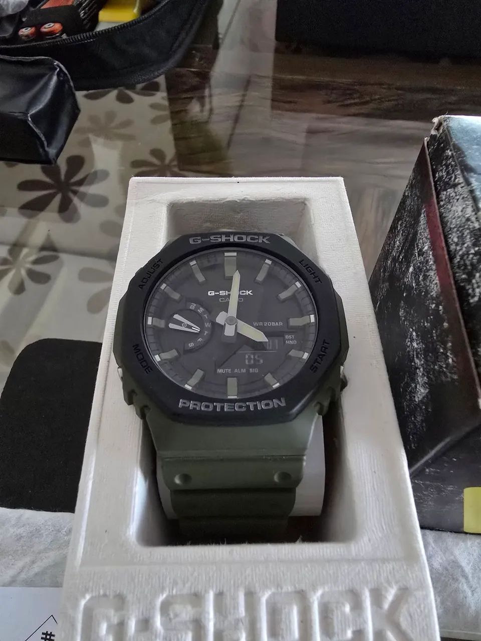 Relógio Casio G-shock Ga-2110su-3adr Carbon - Foto 3