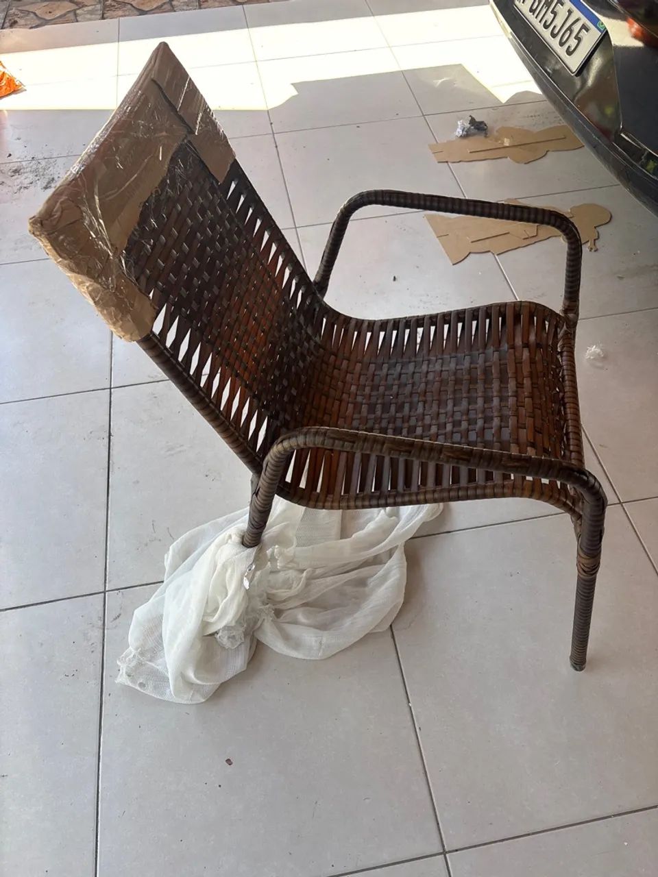 Cadeira alumínio  - Foto 2