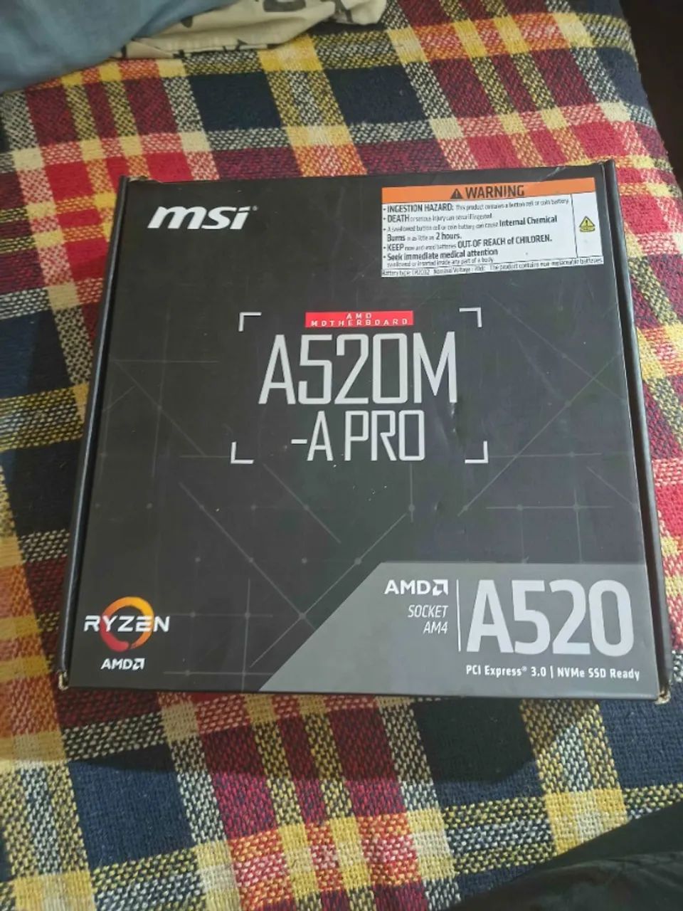 Placa Mae Msi A520M A Pro