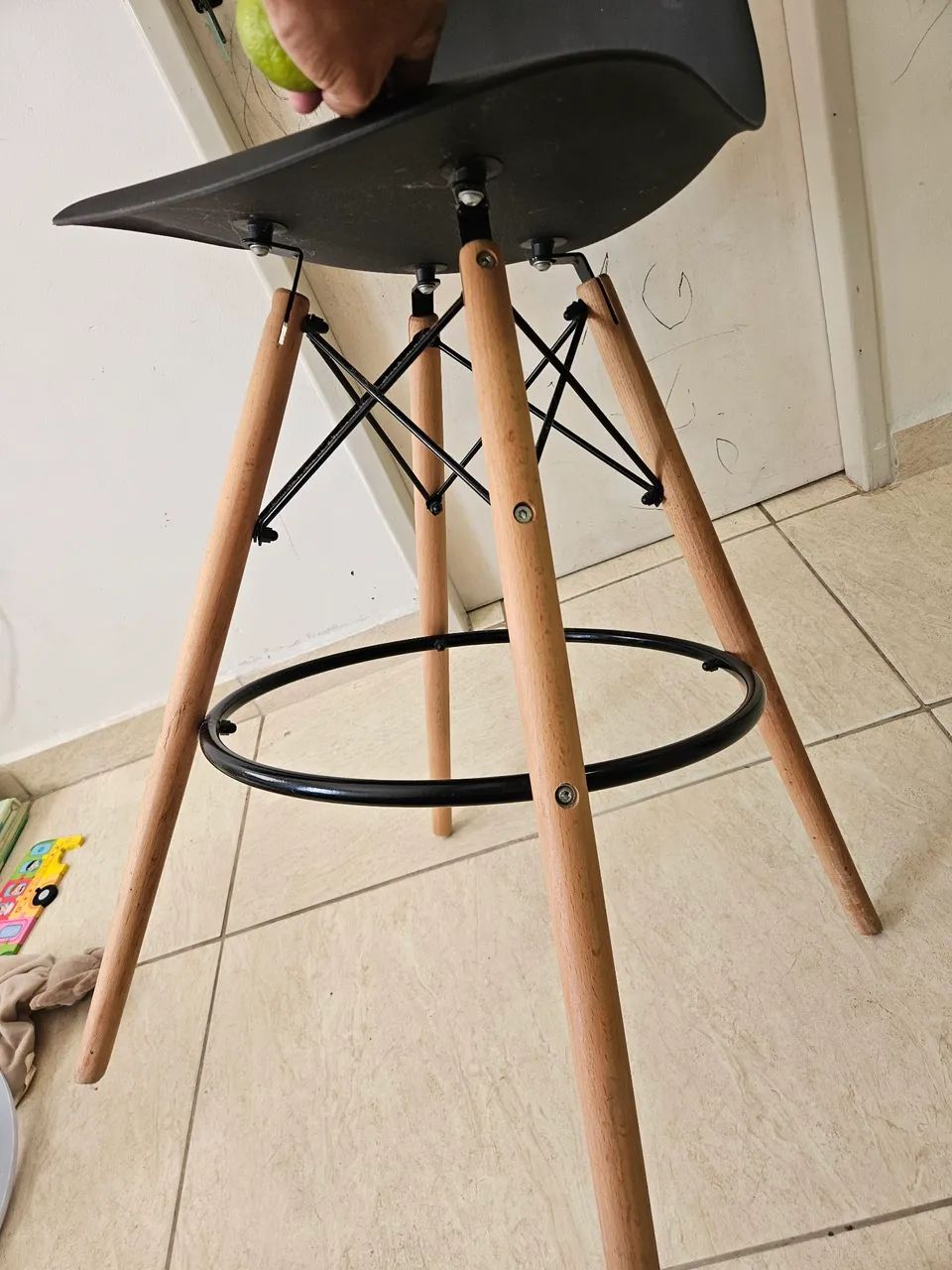 Banquete alta Charles Eames Eiffel - Foto 2