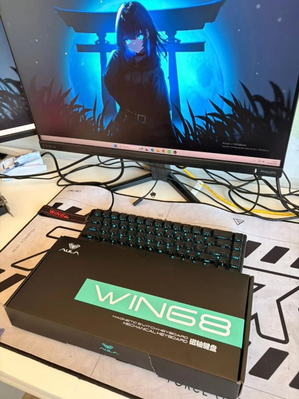 TECLADO MAGNÉTICO - AULA WIN60 HE Pro MAX - Foto 2