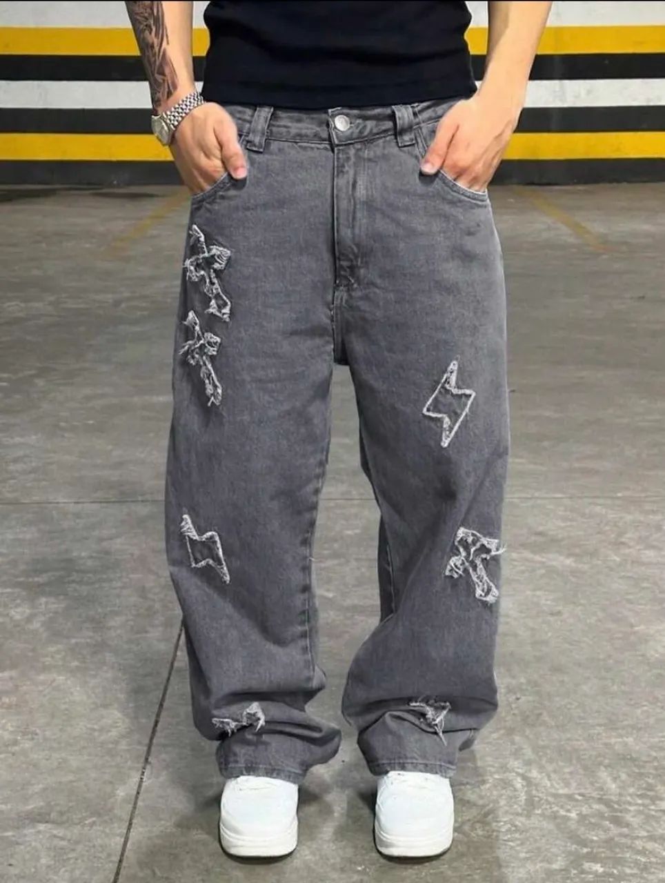 Calça larga