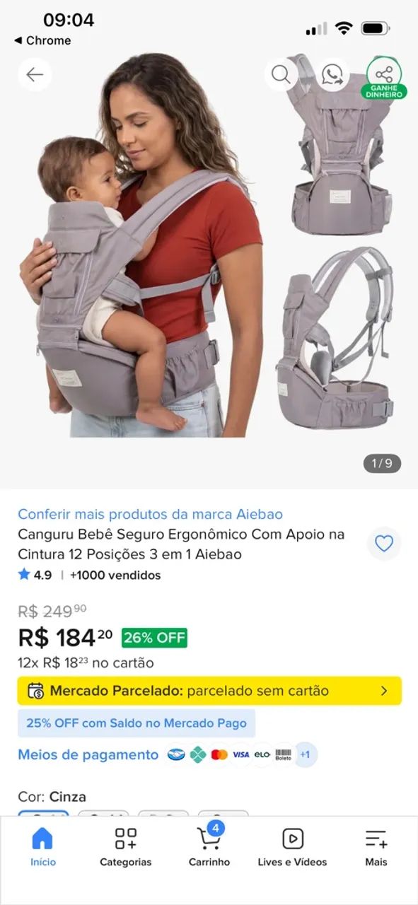 Canguru baby Bear  - Foto 5