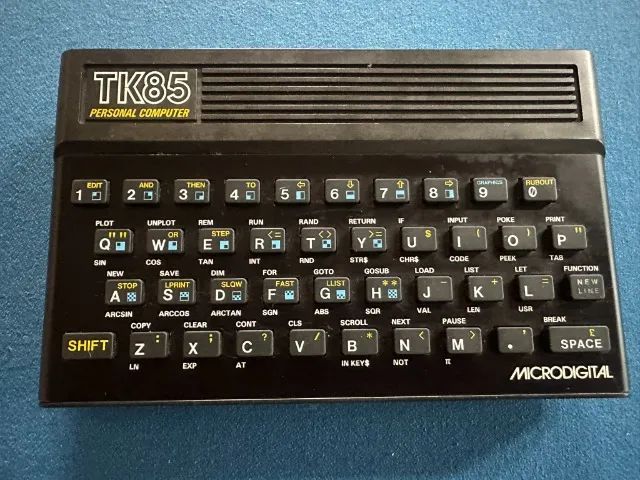 Computador TK85 (ZX81) Microdigital completo e com Acessórios (kit