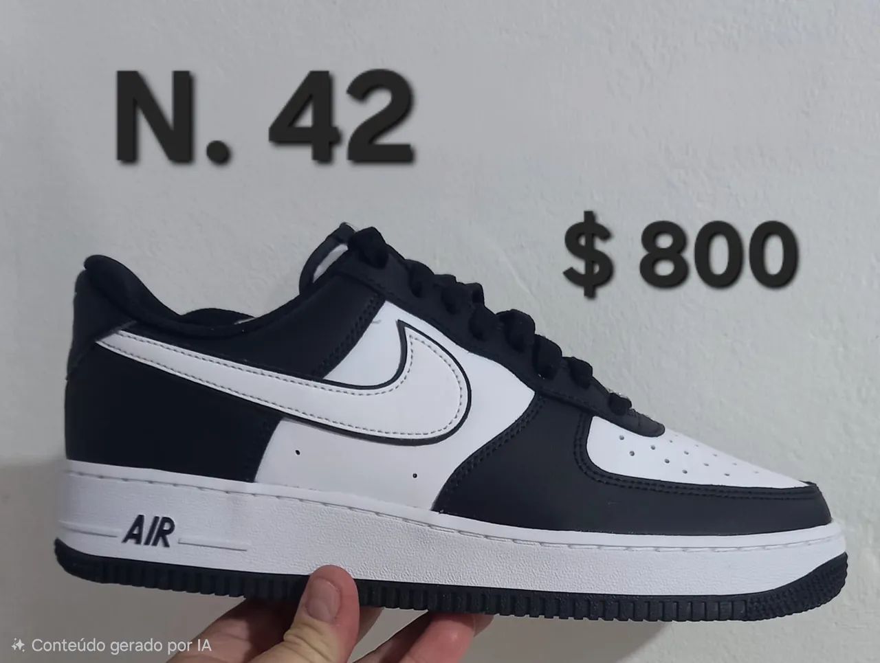 Tenis air force n. 42 original sem uso na caixa com tag