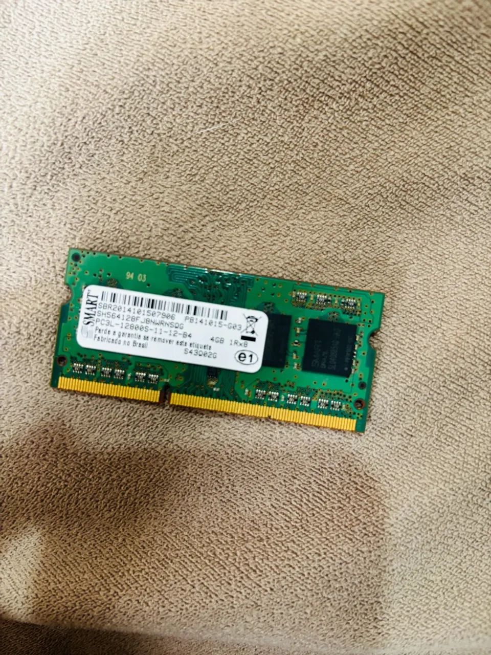 Memória Smart DDR3 Notebook 4gb
