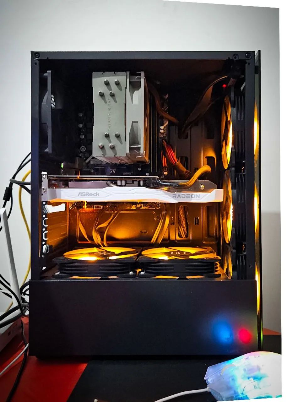 Pc completo - Ryzen 5 Rx6600'8gb 16'Ram - Foto 4