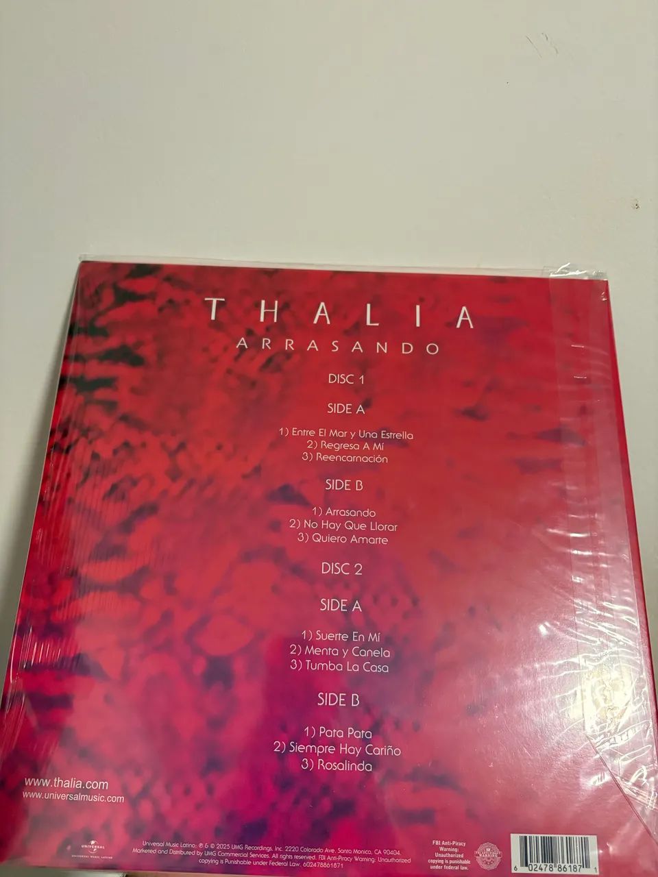LP Thalia - Arrasando  - Foto 2