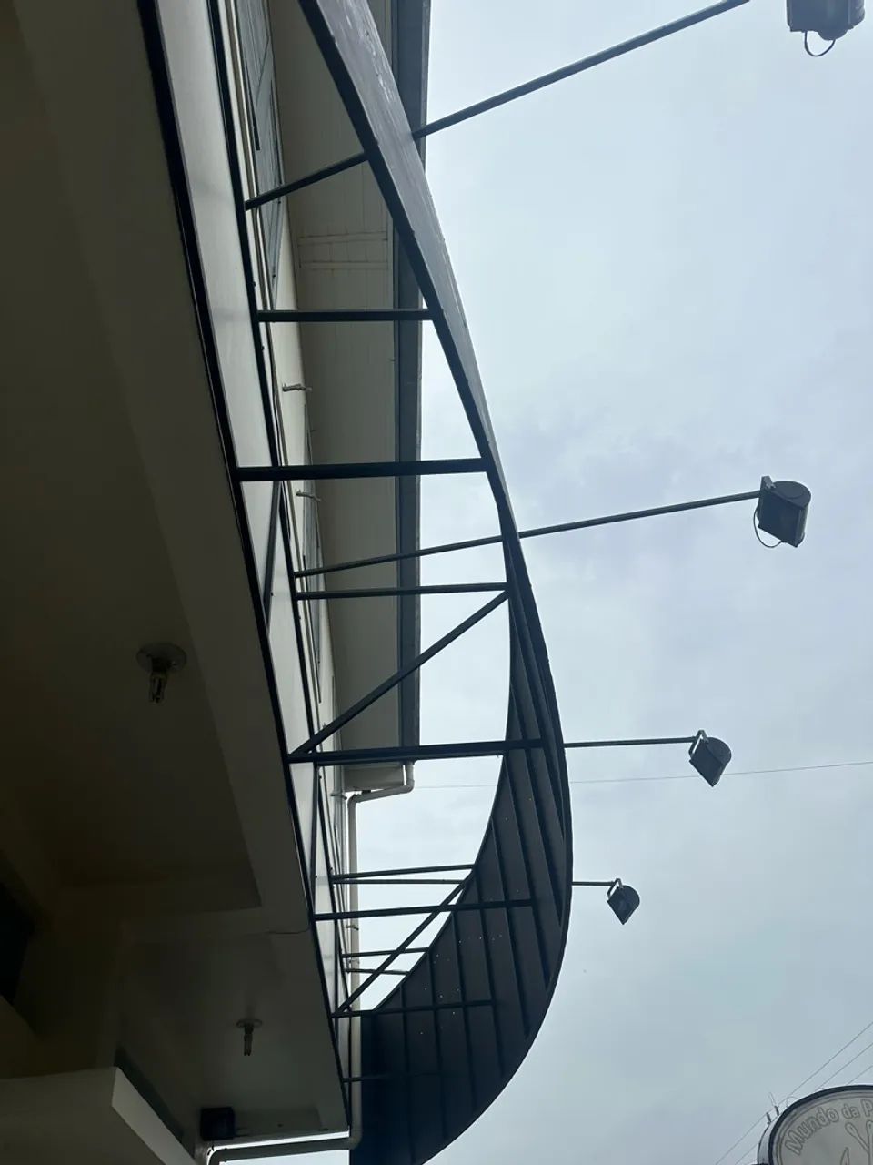 Placa de ferro com iluminação  - Foto 2