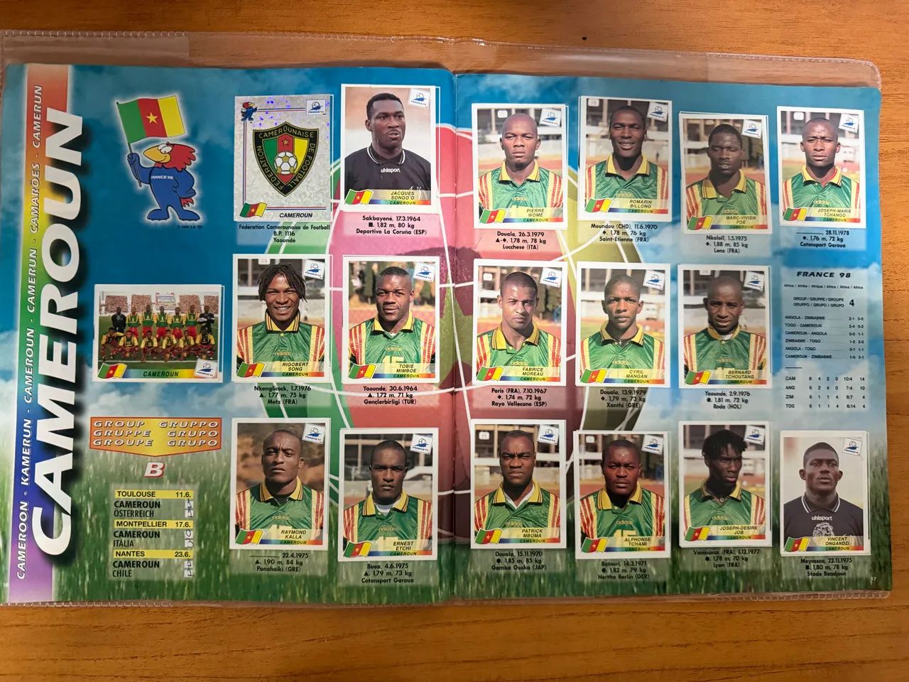 Álbum 98 COMPLETO Copa 1998 - Foto 5