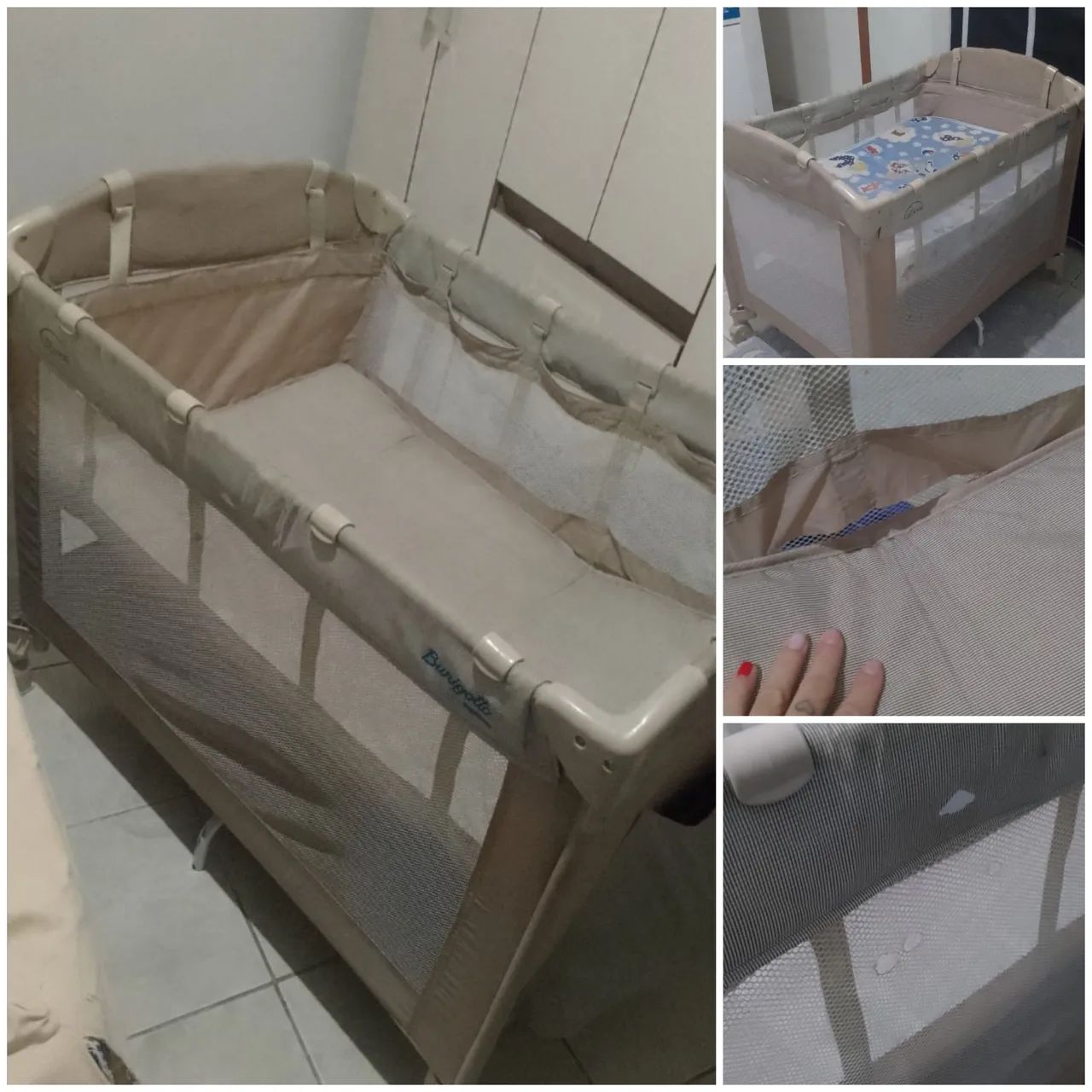 Chiqueirinho com colchão 