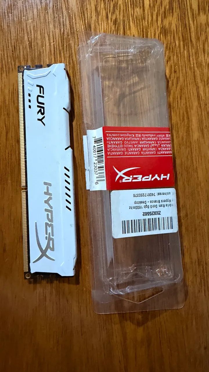 Memória hyperx 8GB 1600MHZ - Foto 3