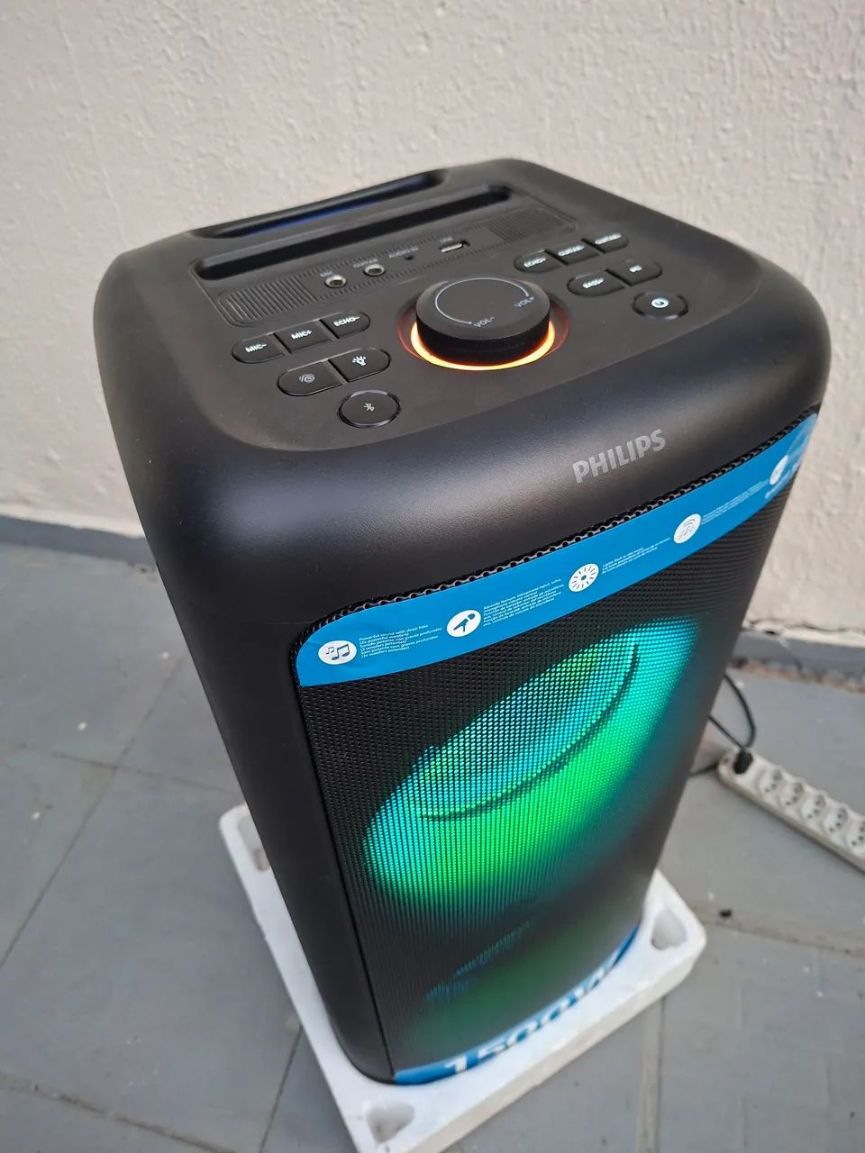Caixa de som Philips modelo X4000  - Foto 3