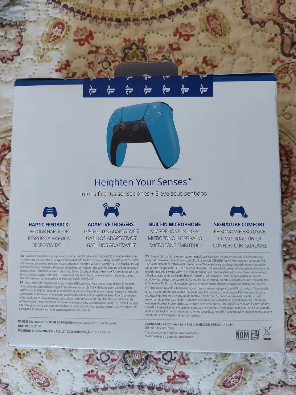 Controle Dualsense Starlight Blue - Foto 2