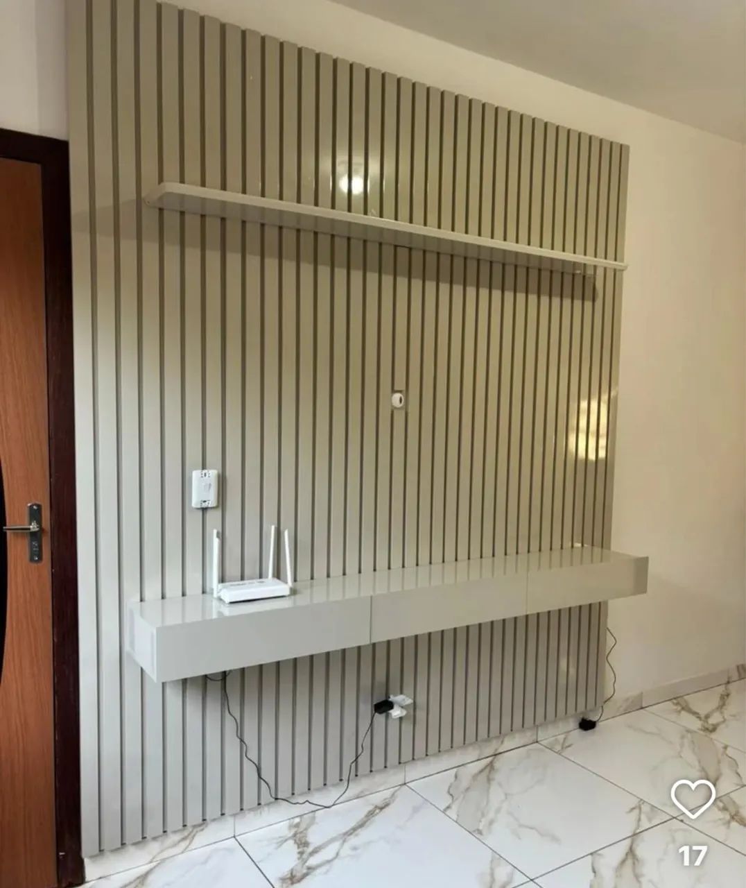 PAINEL NOBRE E BANCADA 2.30M MDF - Foto 2