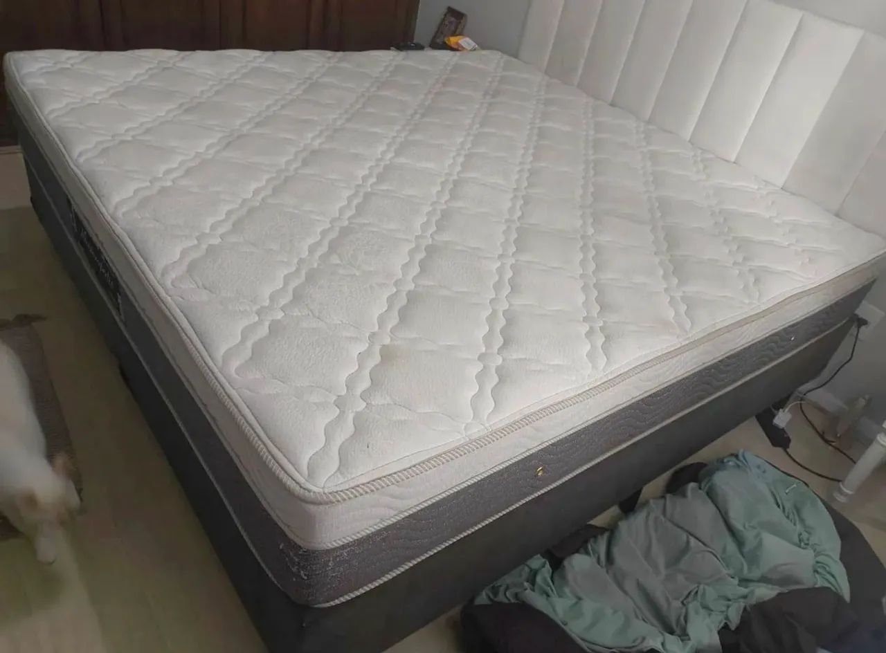 Cama king em excelente estado - Foto 3