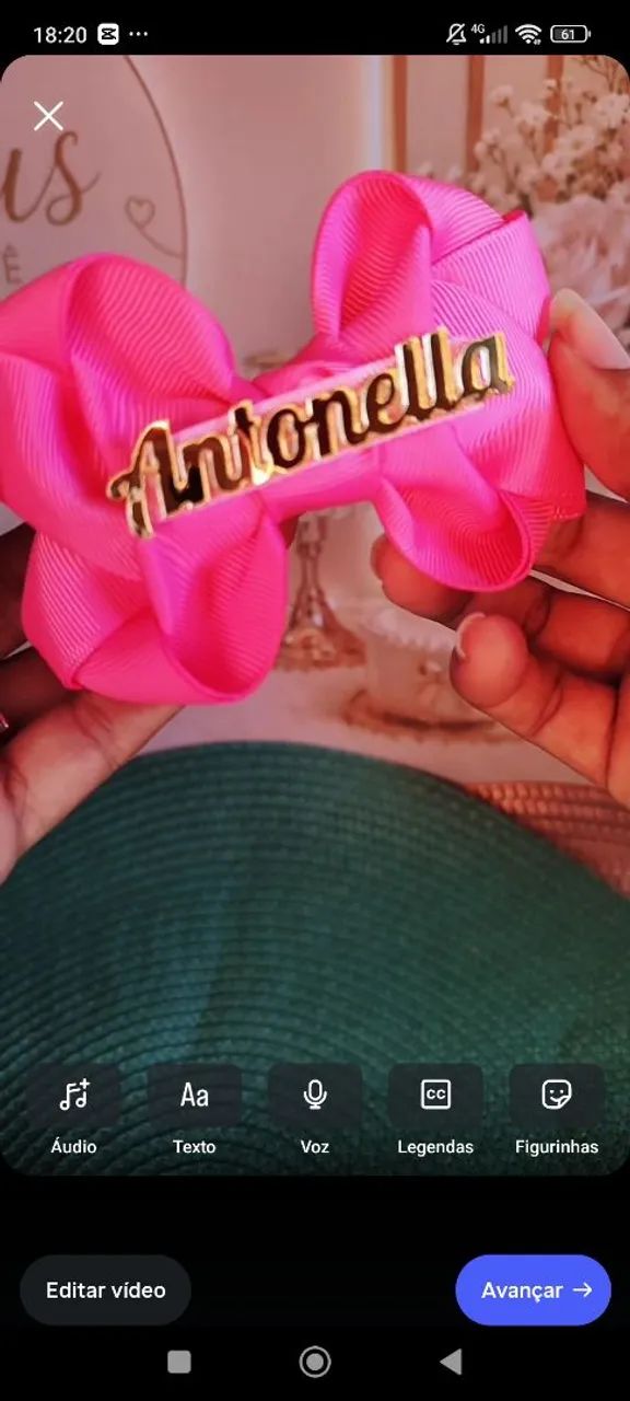 Laços e faixinhas personalizada com nome  - Foto 3