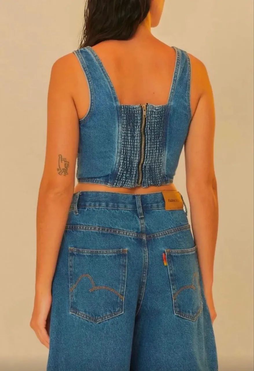 Bermuda jeans Farm  - Foto 2