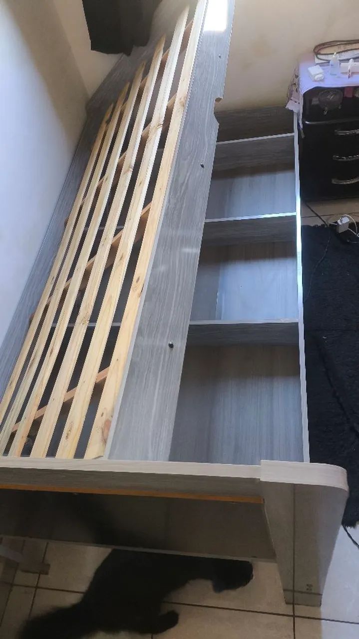 Cama de solteiro com baú  - Foto 3