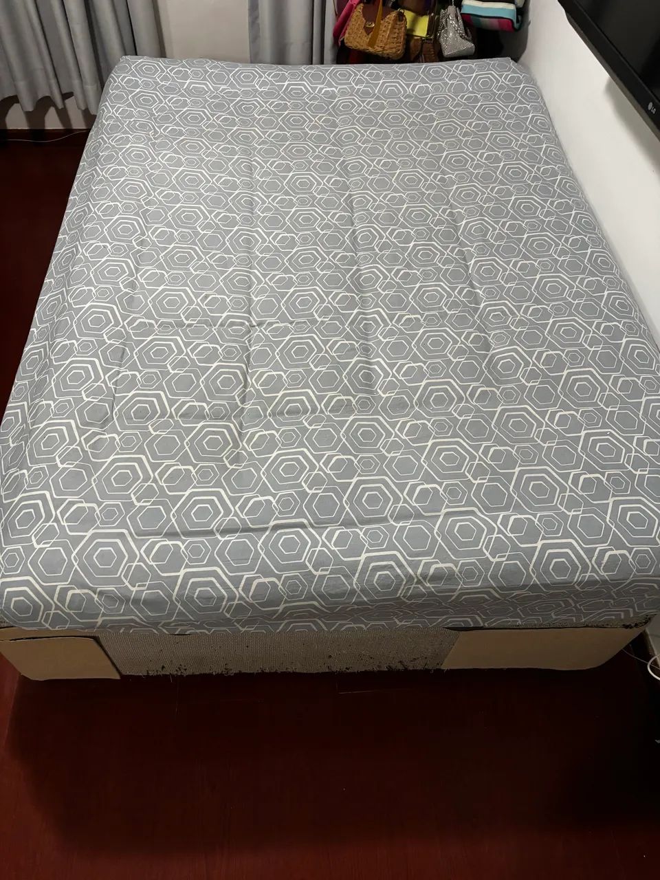 Cama box  Euro casal com baú  - Foto 2