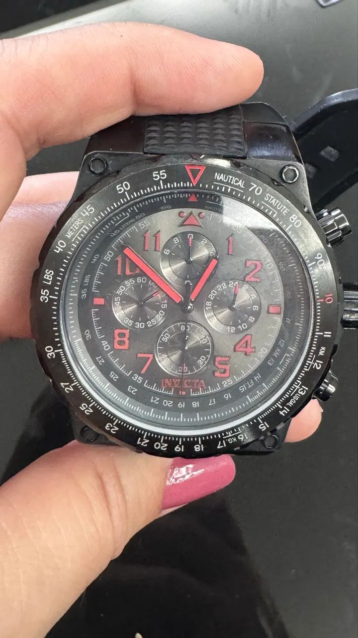 Relógio Invicta Aviator Cronógrafo - Modelo 31598