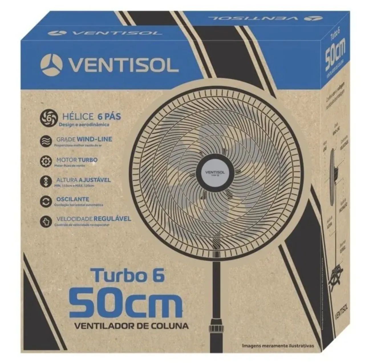 VENTILADOR 50CM VENTISOL - Foto 2