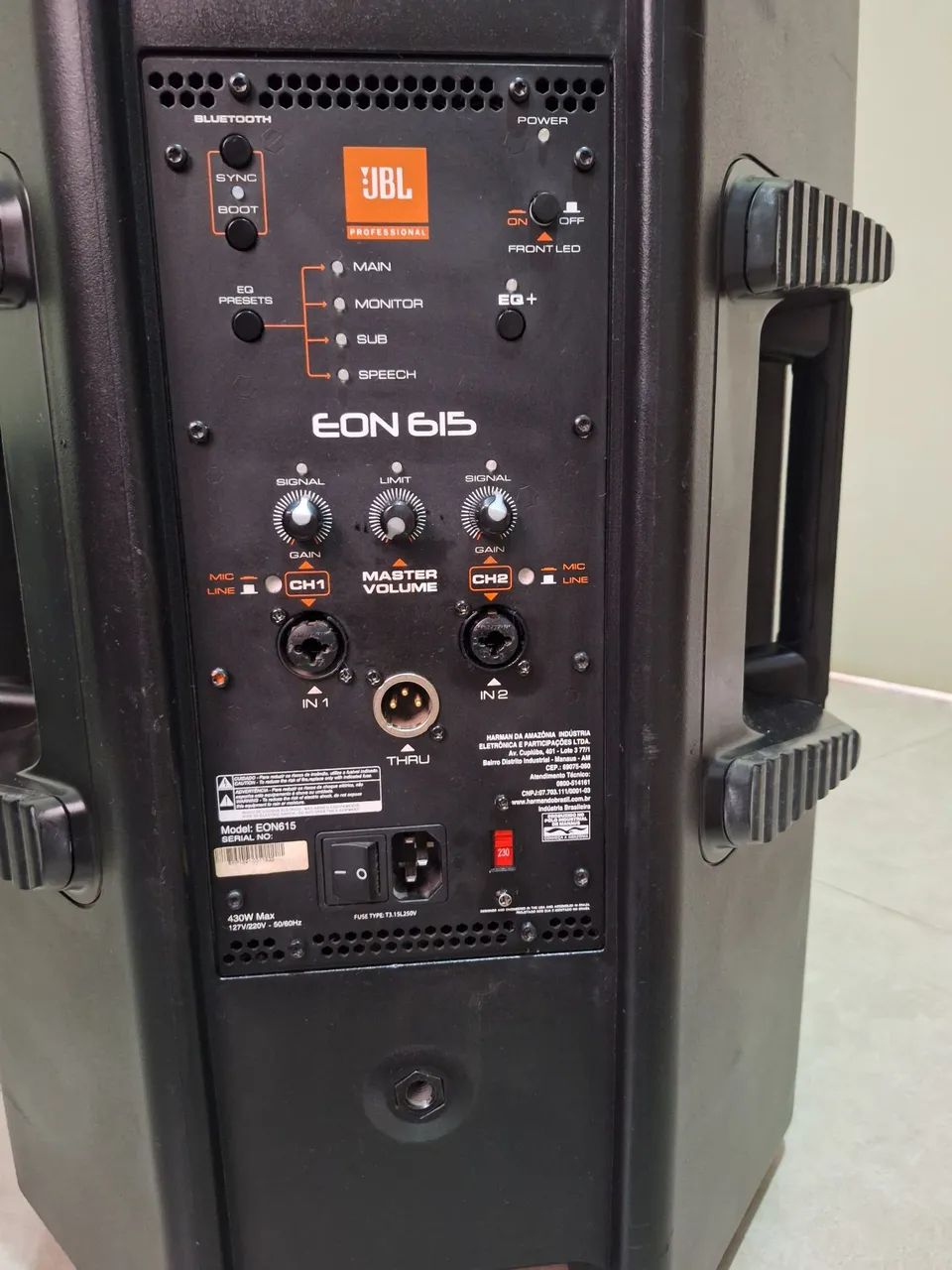 Caixa ativa jbl eon 615  - Foto 3