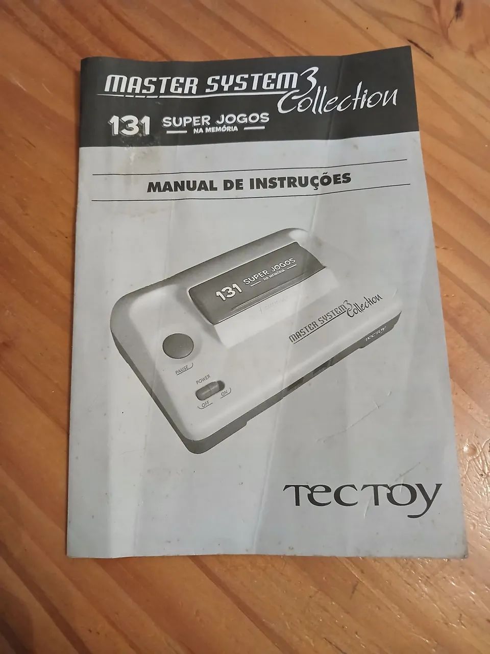 Manual original para Master System 3 Collection Tec Toy