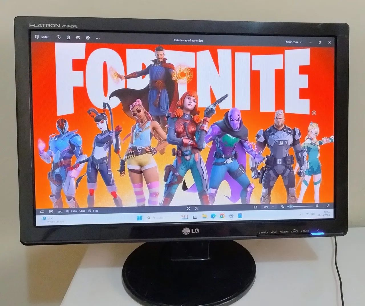 Monitor LG 19 polegadas perfeito estado (NOVINHO)