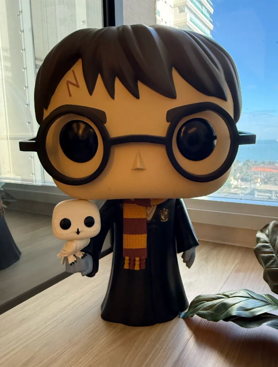 Funko Pop! Filme Harry Potter With Hedwig 01 18 Polegadas 45 Cm - Foto 3