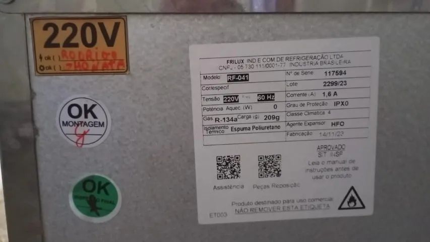 BALCÃO REFRIGERADO FRILUX 1,90 COM CODIMENTADORA - Foto 2