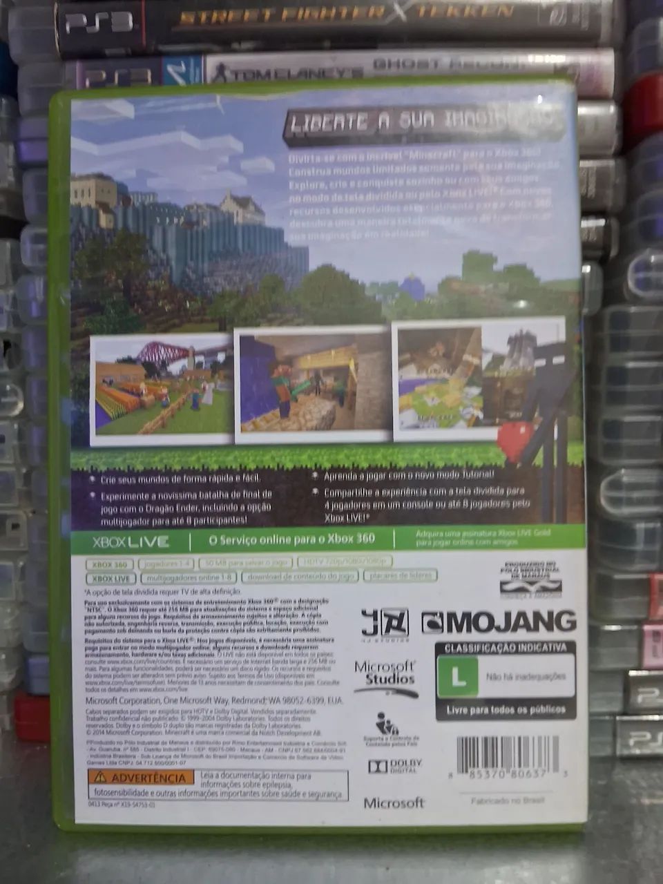 JOGOS XBOX 360 (MINECRAFT) - Foto 2