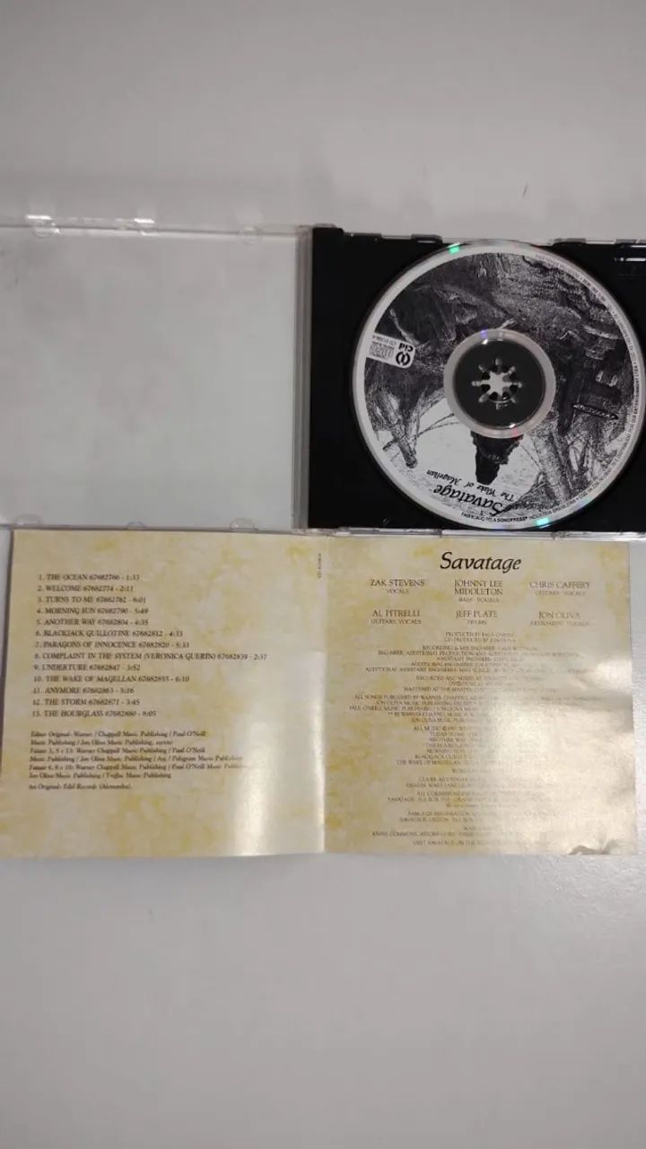 CD Savatage The Wake Of Magellan - Foto 3