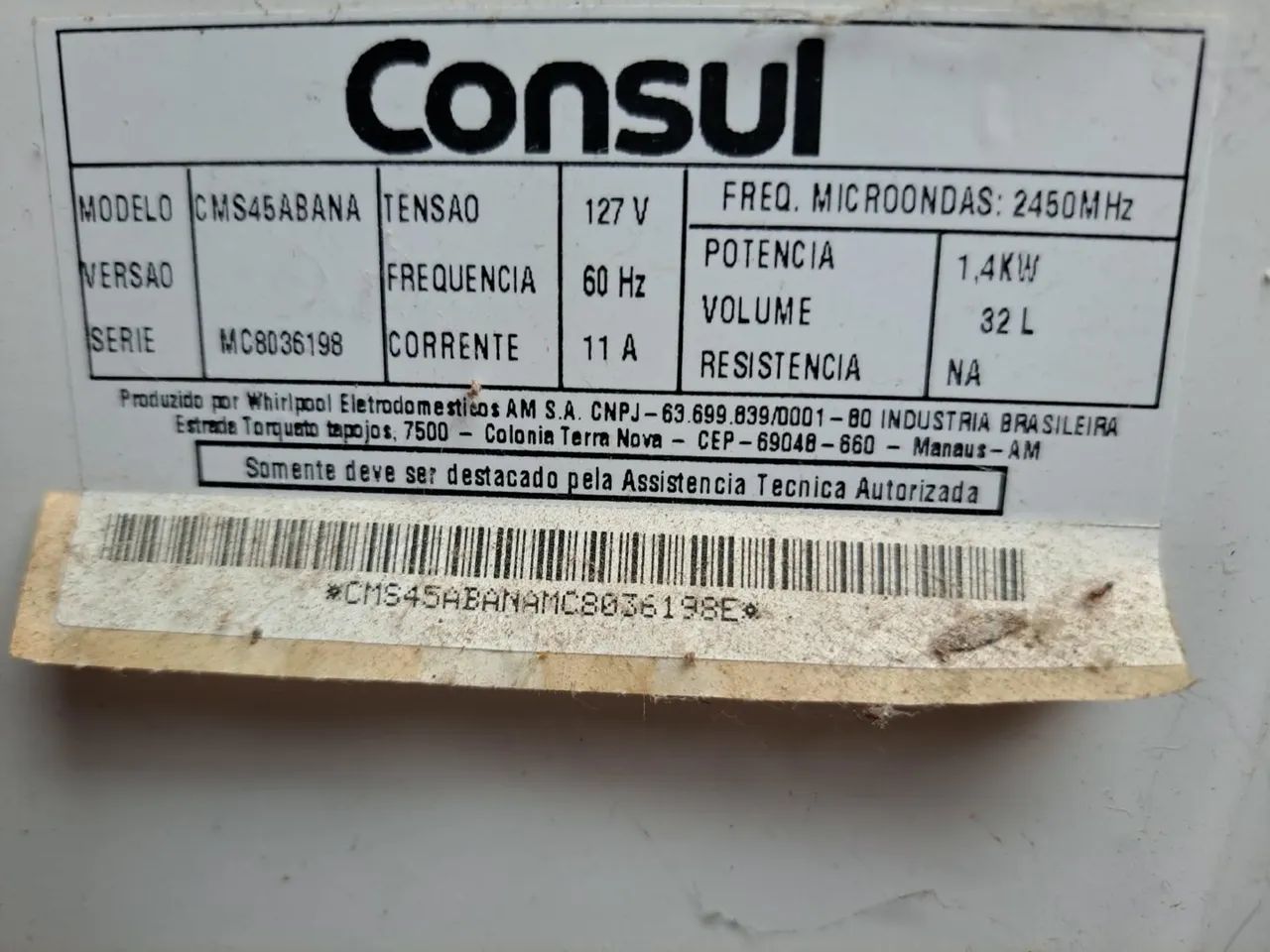 Microondas cônsul 32 litros  - Foto 3