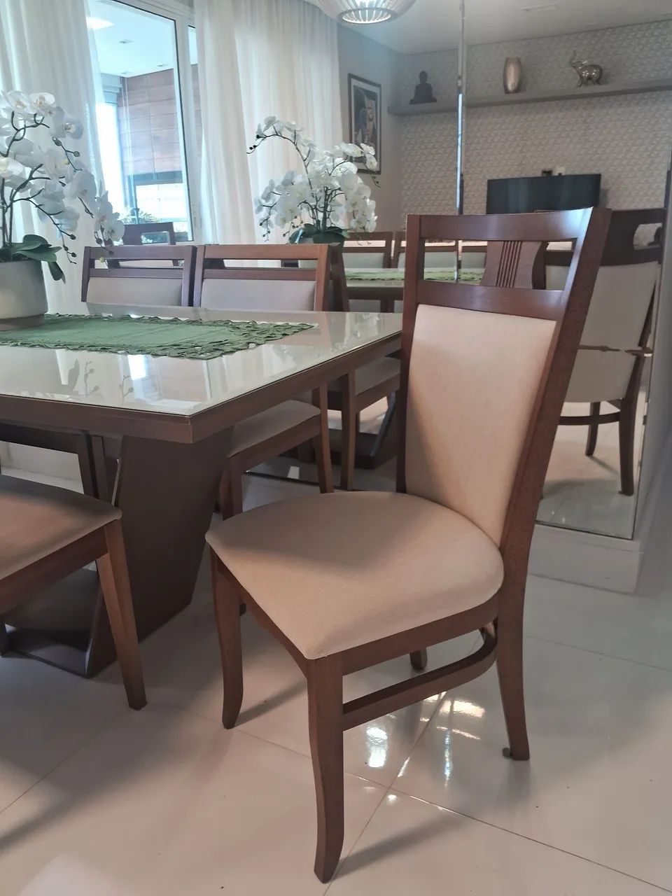 Mesa de Jantar com 6 cadeiras - Foto 2