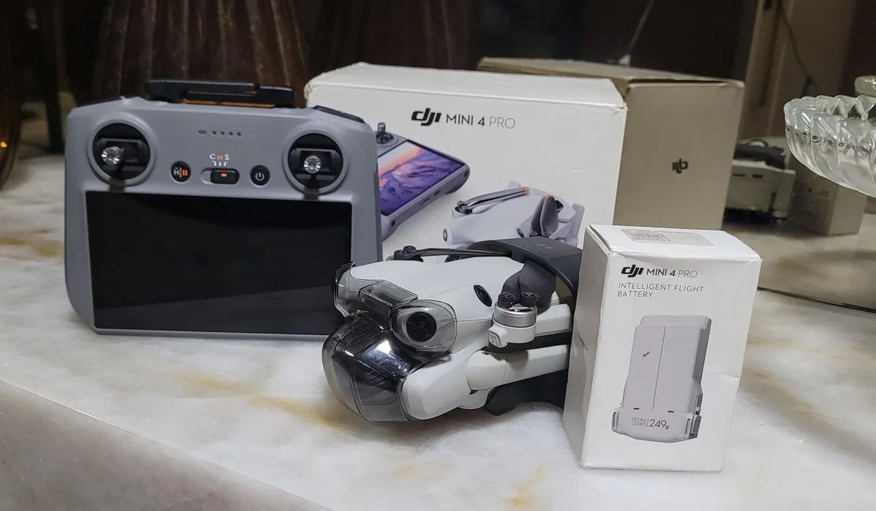 DRONE DJI MINI 4 PRO ? COMPLETO E POUCO USADO<br> - Foto 5